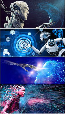 机器人 海报 机器人 海报设计图片素材下载 机器人 海报模板下载 